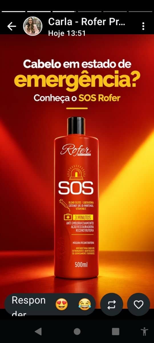S.O.S RECONSTRUÇÃO POS QUÍMICA
